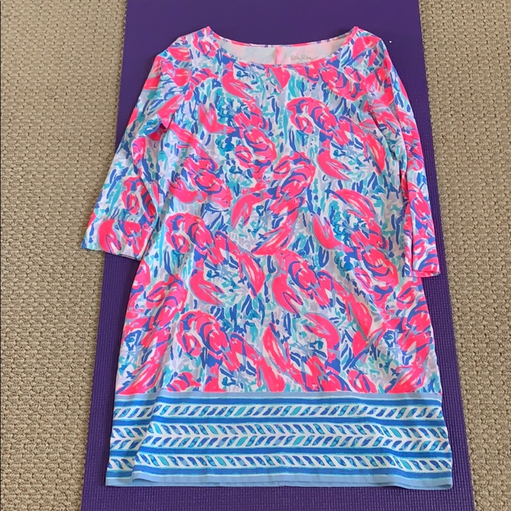 Lily Pulitzer three quarter sleeve dress